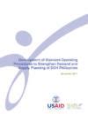 Development of Standard Operating Procedures to Strengthen Demand .